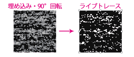 かすれパターンスウォッチの作り方 鈴木メモ