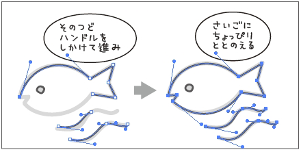 ペンツール ここが難しい その２ 鈴木メモ